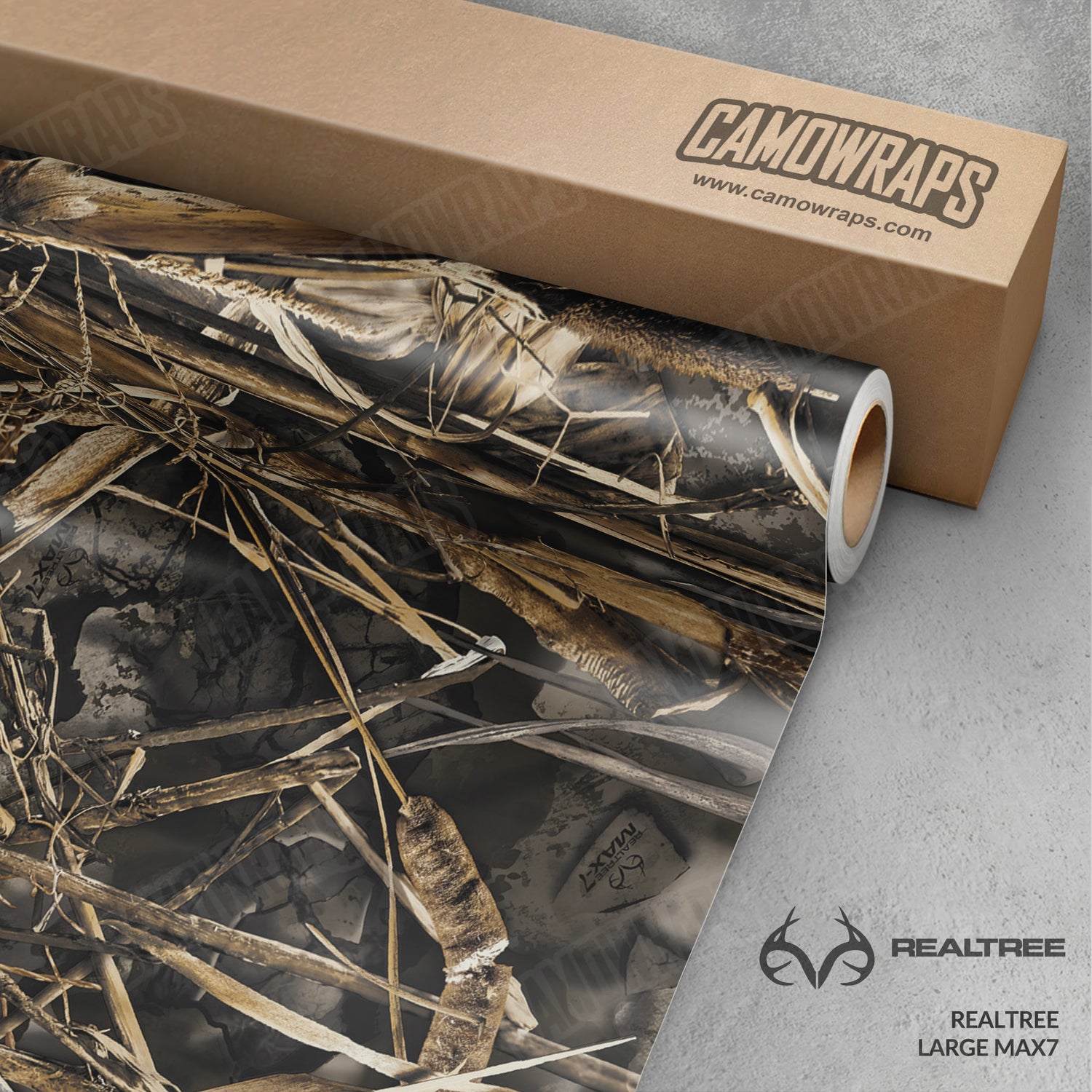 Large Realtree MAX7 Camo Vinyl Wrap