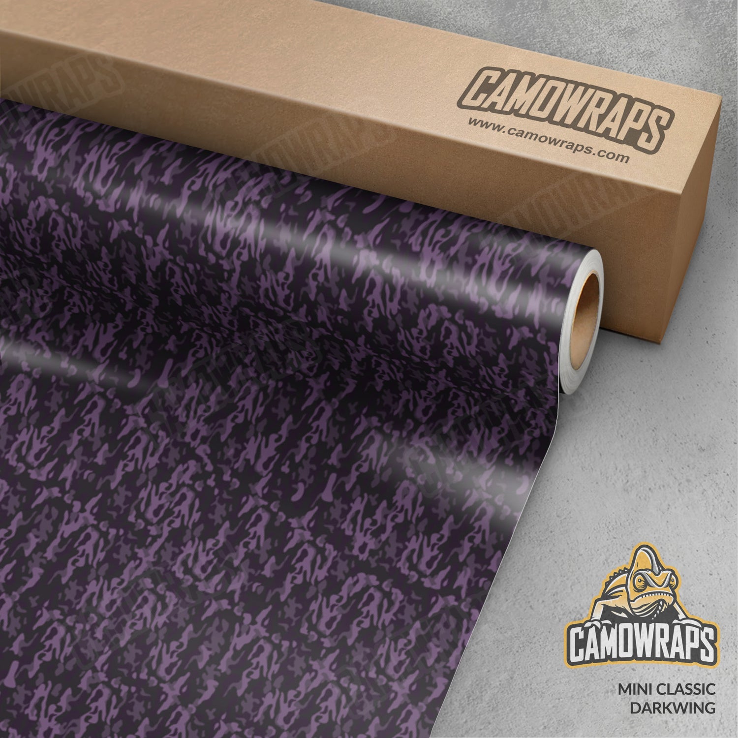 Mini Classic Darkwing Camo Vinyl Wrap