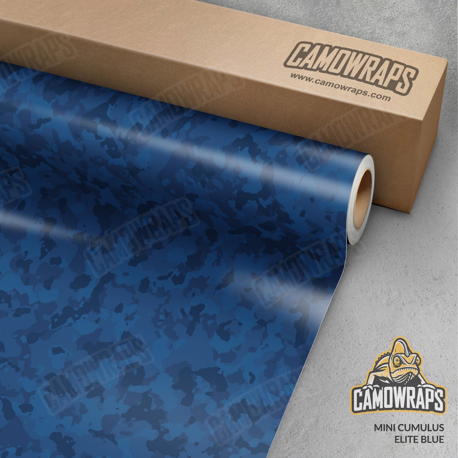 Mini Cumulus Elite Blue Camo Vinyl Wrap