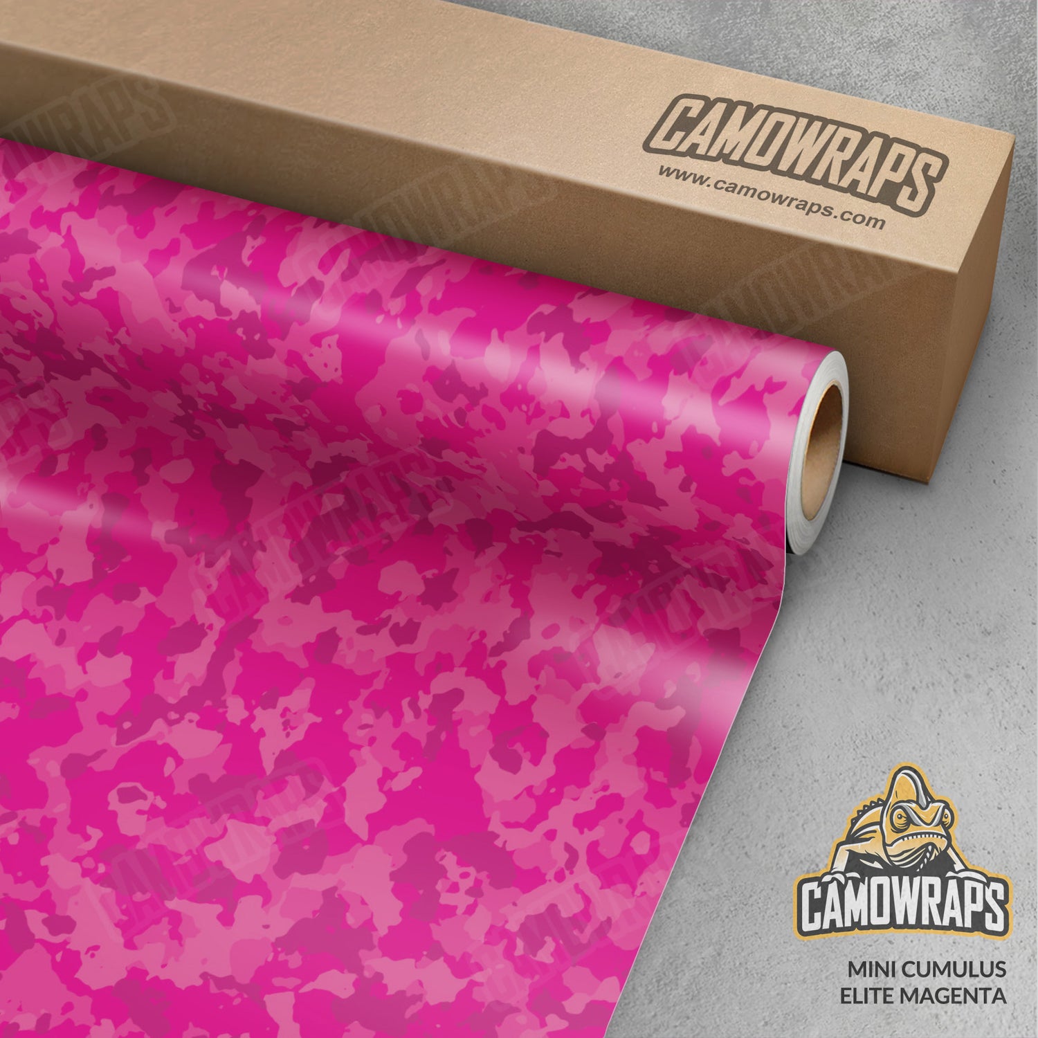 Mini Cumulus Elite Magenta Camo Vinyl Wrap