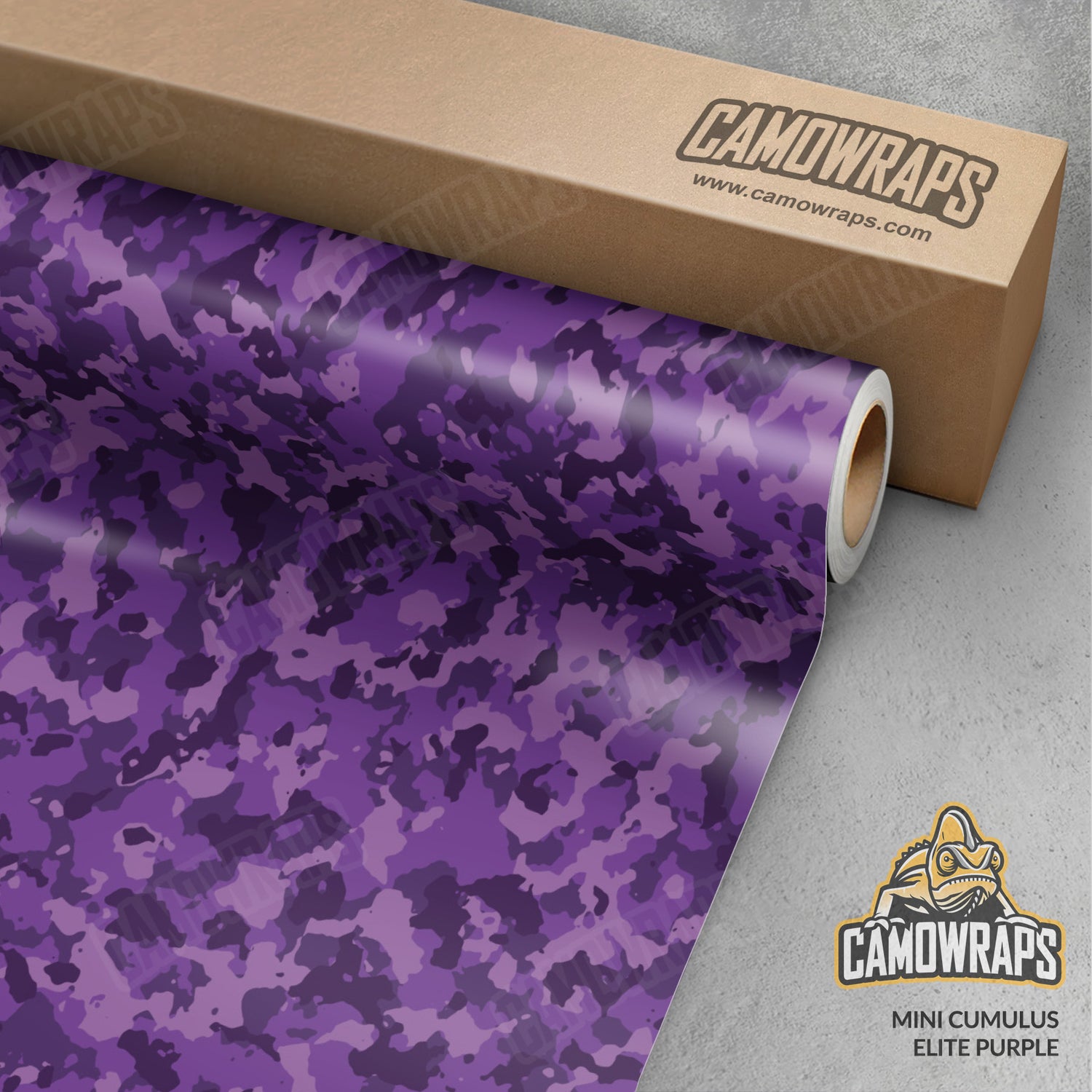 Mini Cumulus Elite Purple Camo Vinyl Wrap