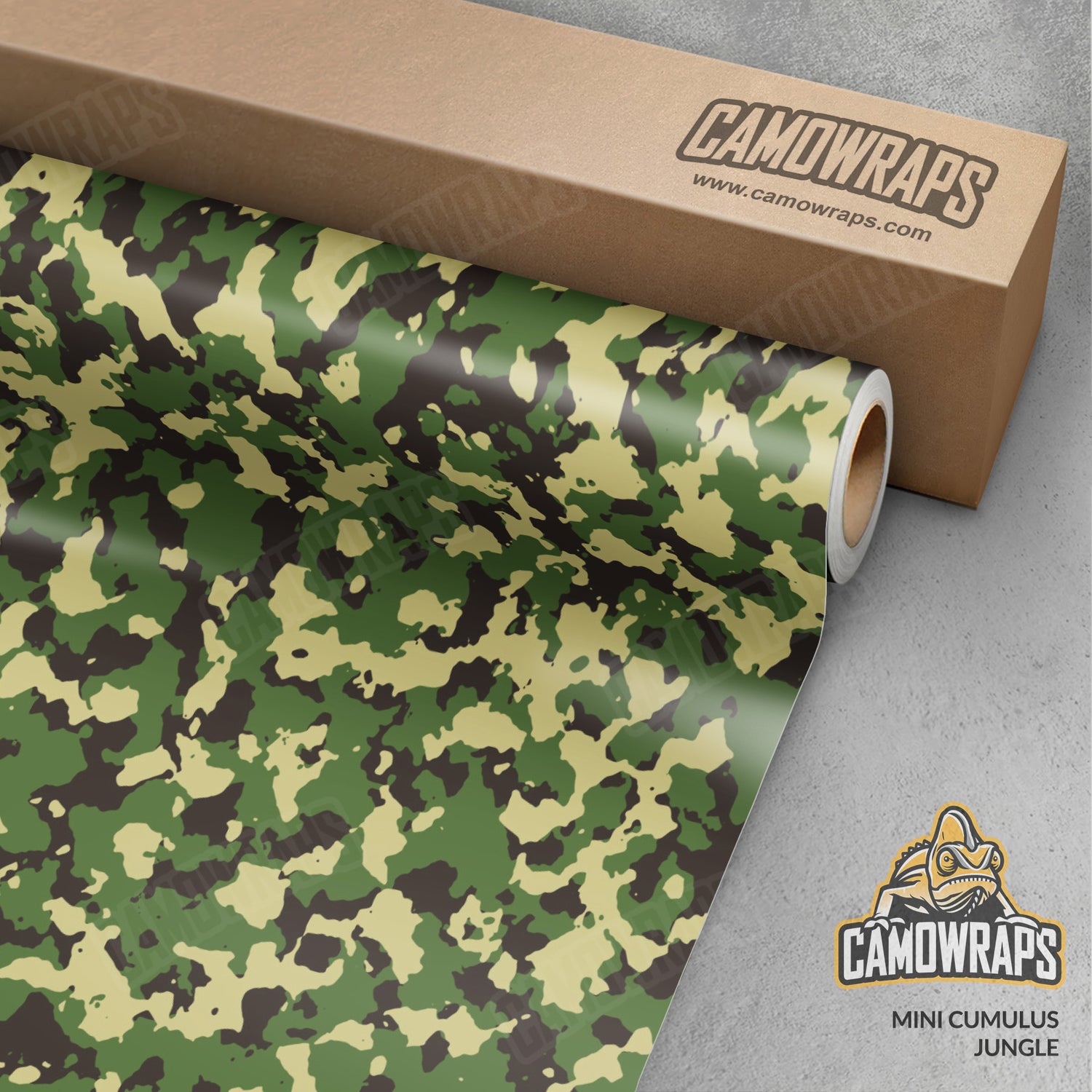 Mini Cumulus Jungle Camo Vinyl Wrap