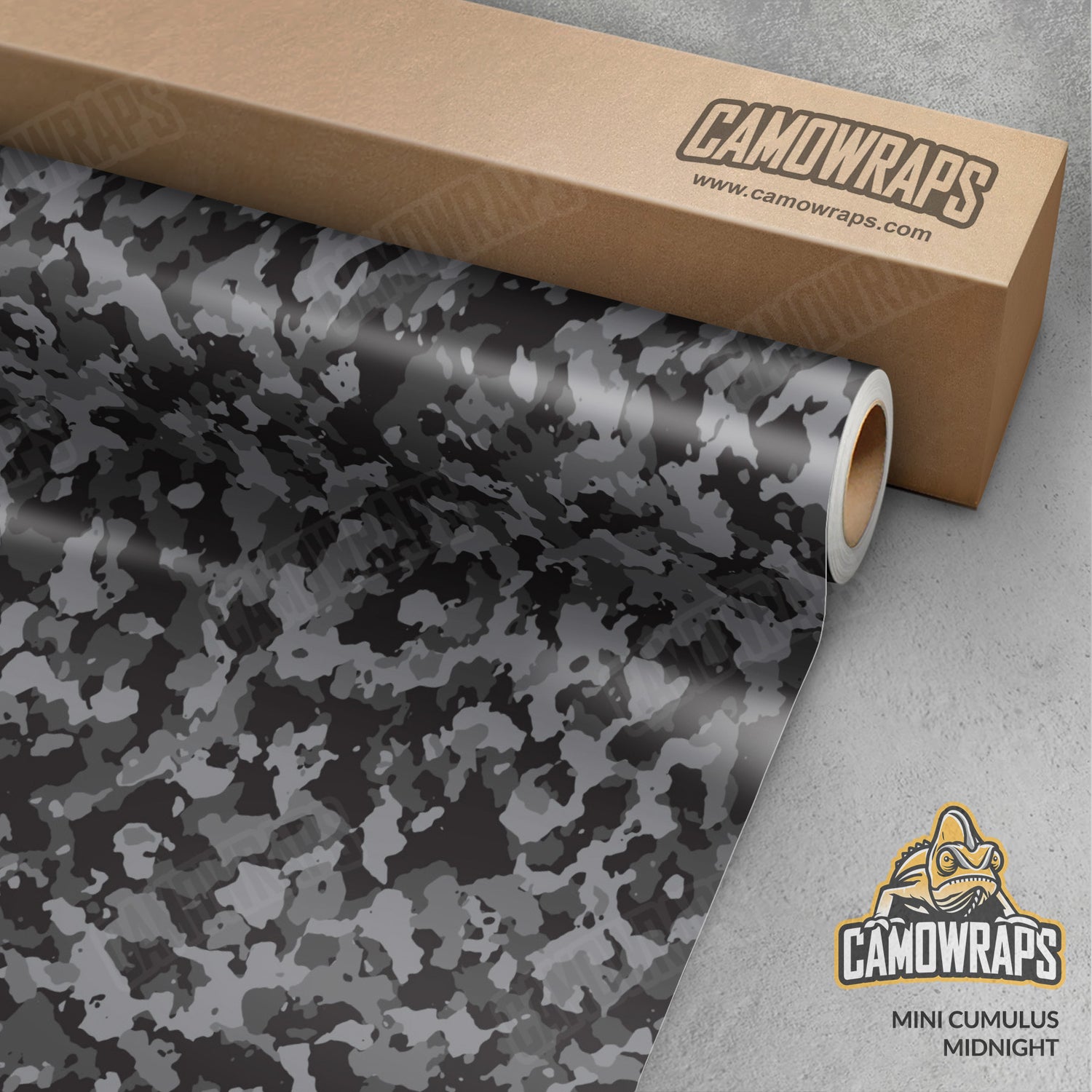 Mini Cumulus Midnight Camo Vinyl Wrap