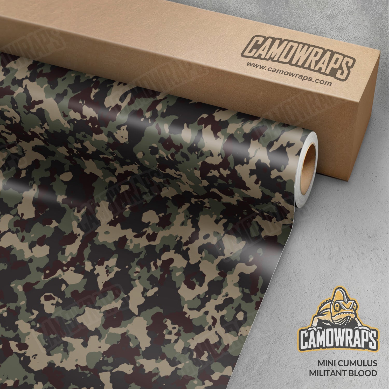 Mini Cumulus Militant Blood Camo Vinyl Wrap