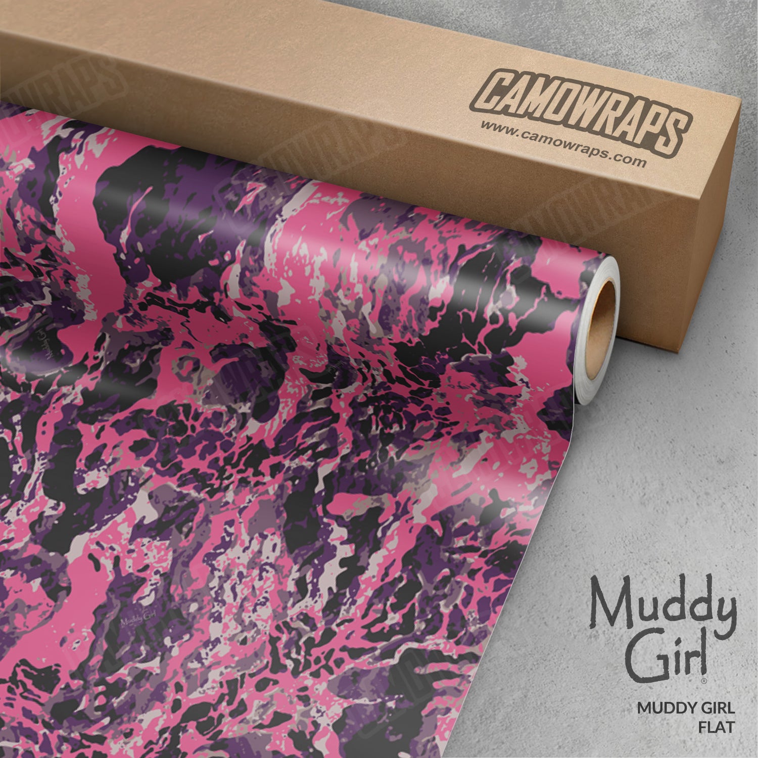 Muddy Girl Flat Camo Vinyl Wrap