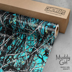 Muddy Girl Serenity Camo Vinyl Wrap