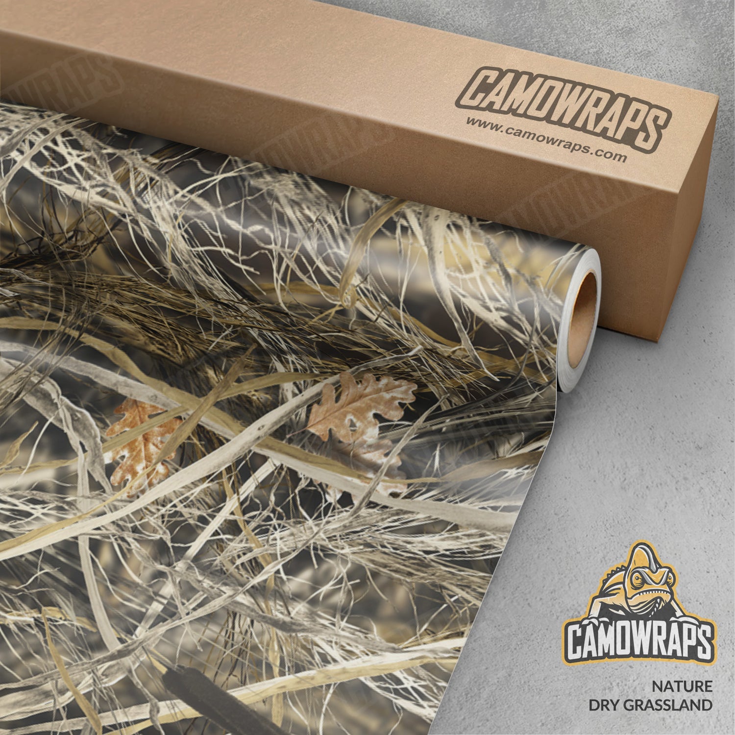 Nature Dry Grassland Camo Vinyl Wrap