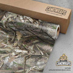 Nature Lifeless Woods Buck Skull Camo Vinyl Wrap