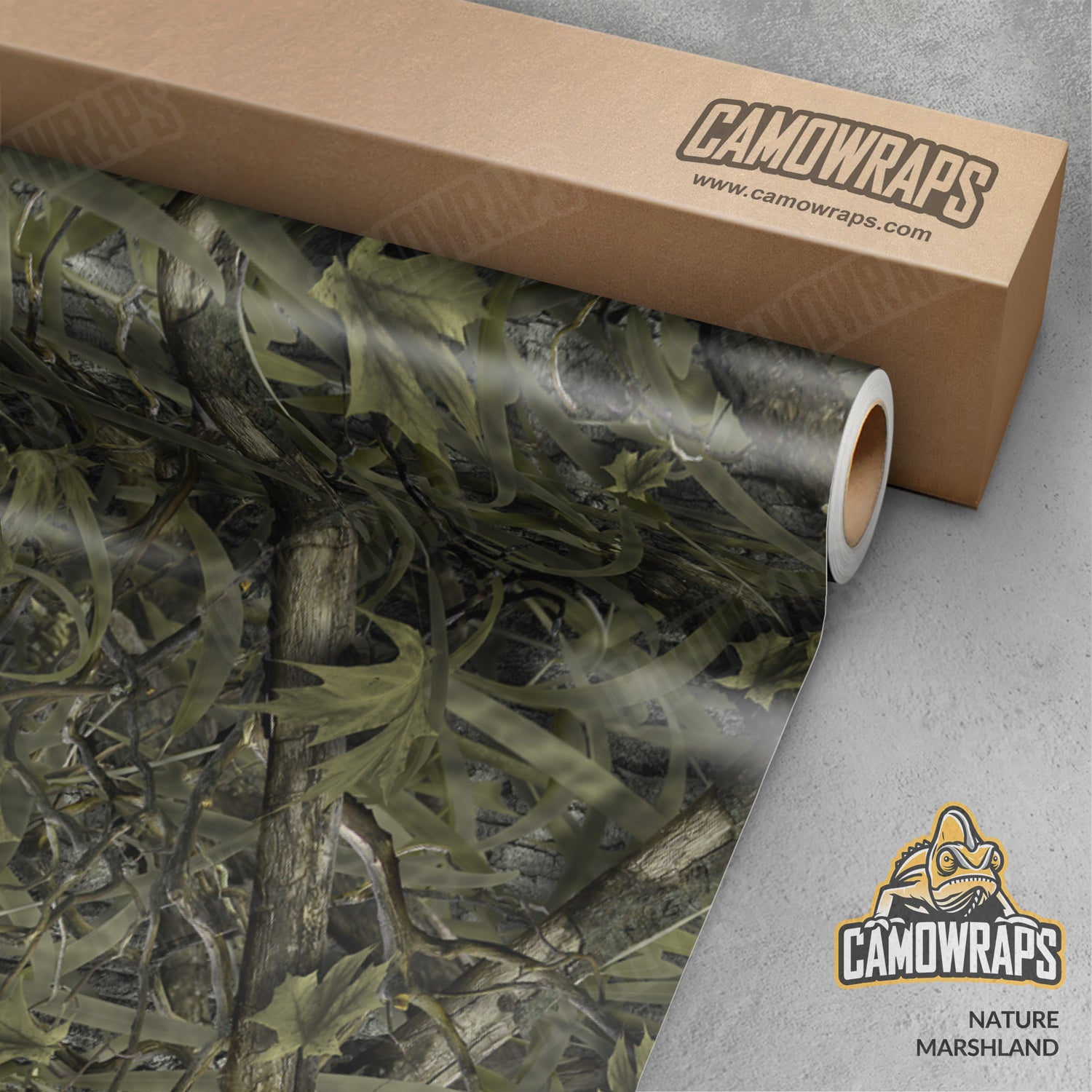 Nature Marshland Camo Vinyl Wrap