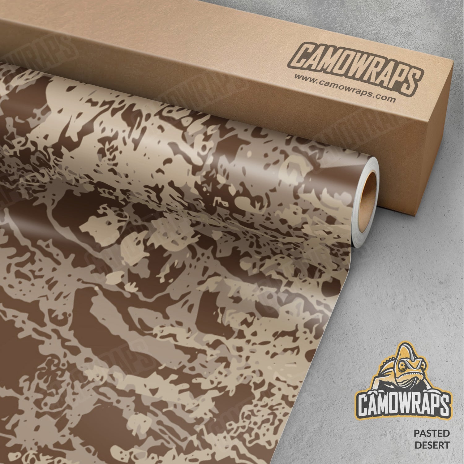 Pasted Desert Camo Vinyl Wrap