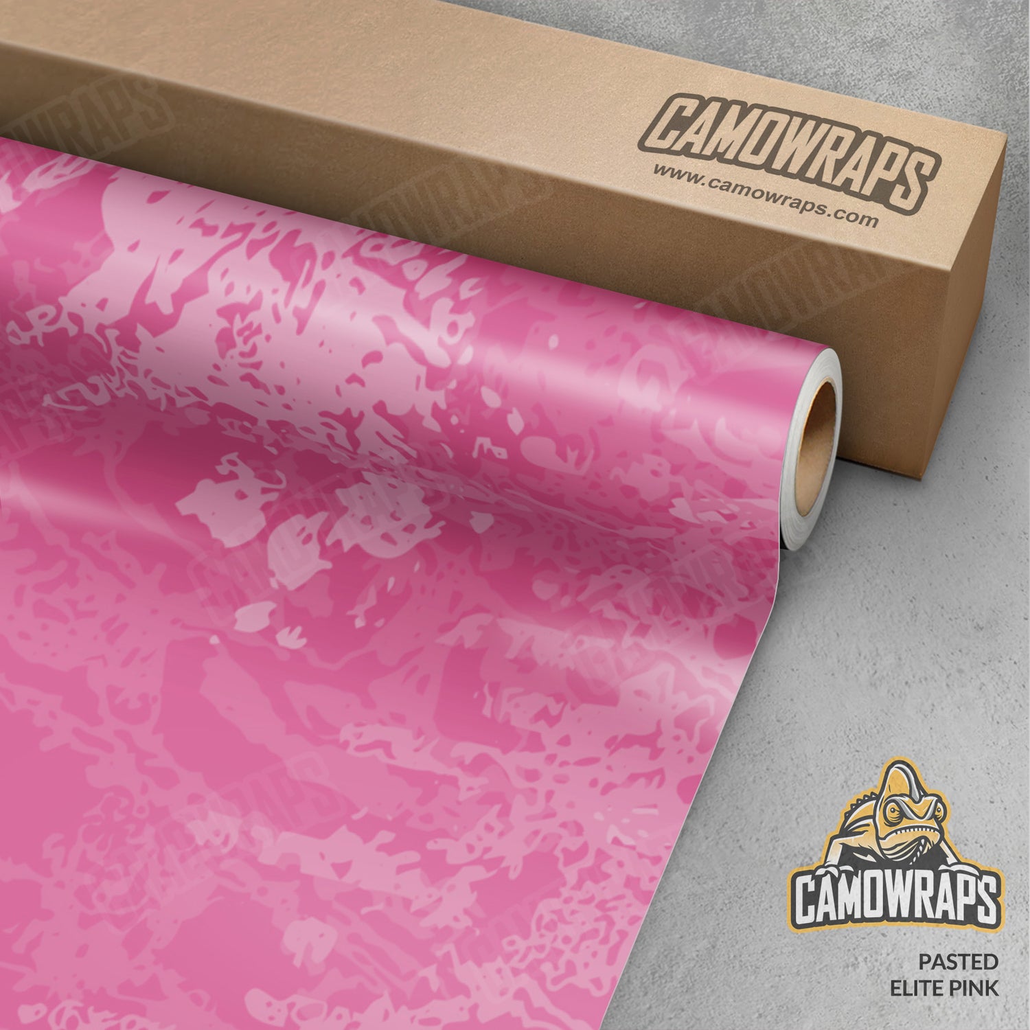 Pasted Elite Pink Camo Vinyl Wrap