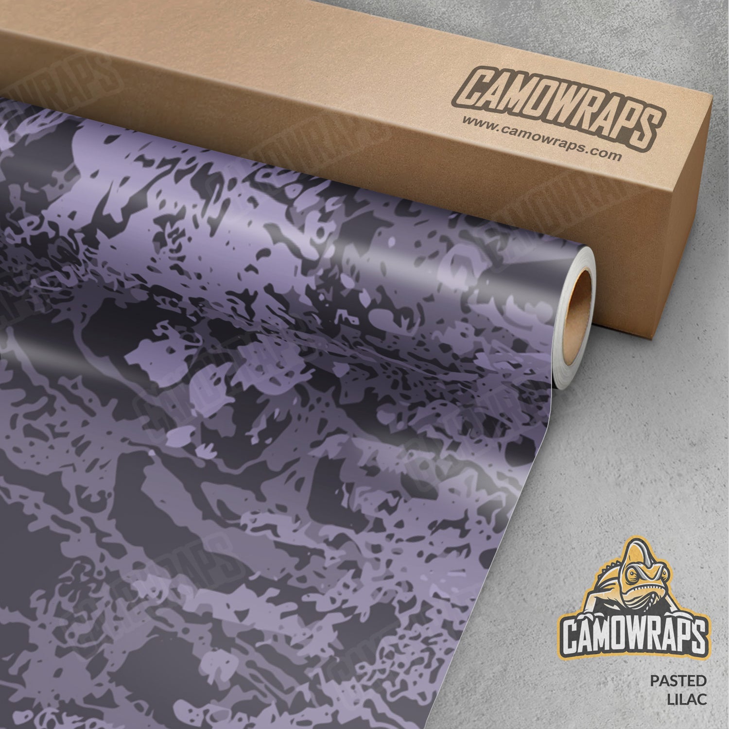 Pasted Lilac Camo Vinyl Wrap