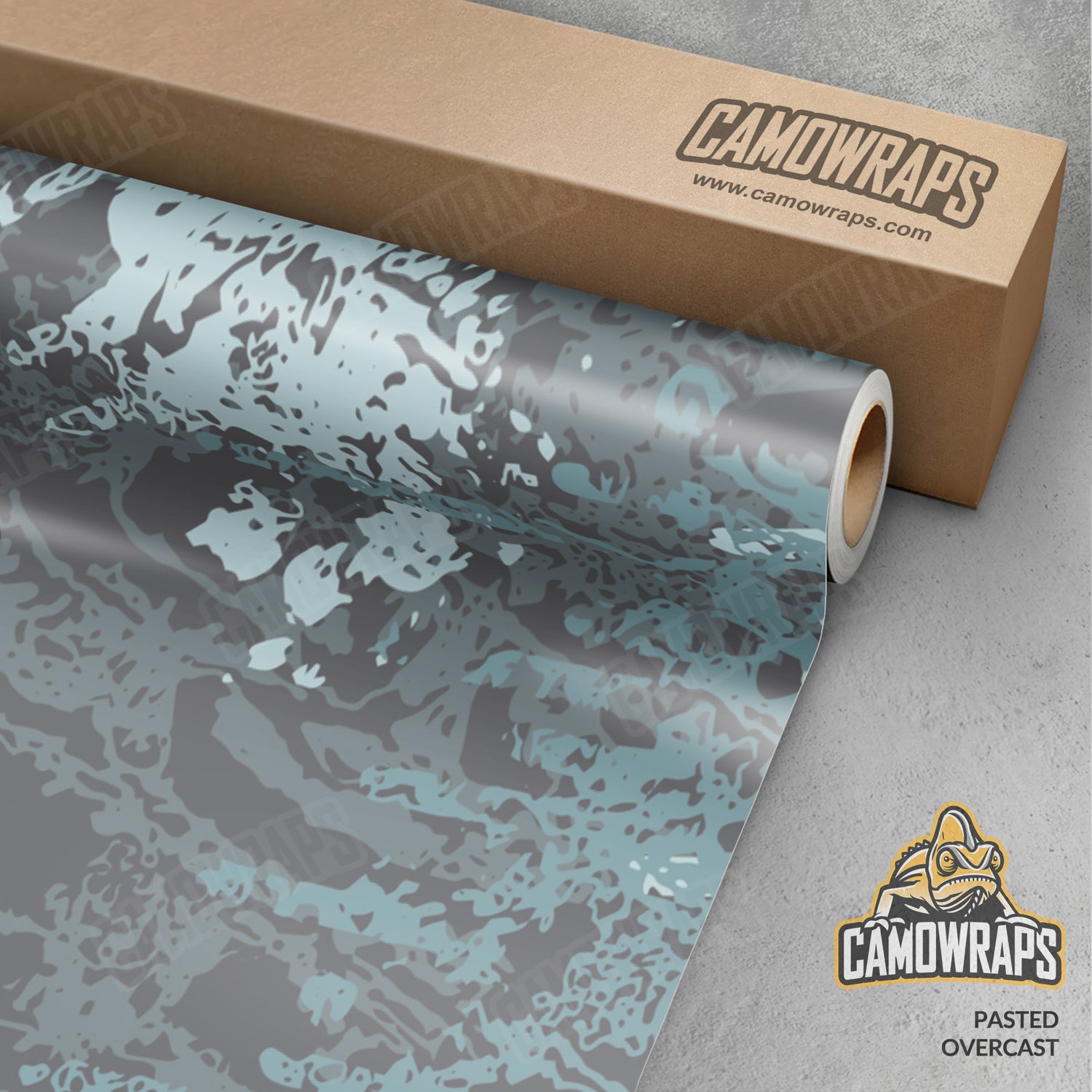 Pasted Overcast Camo Vinyl Wrap