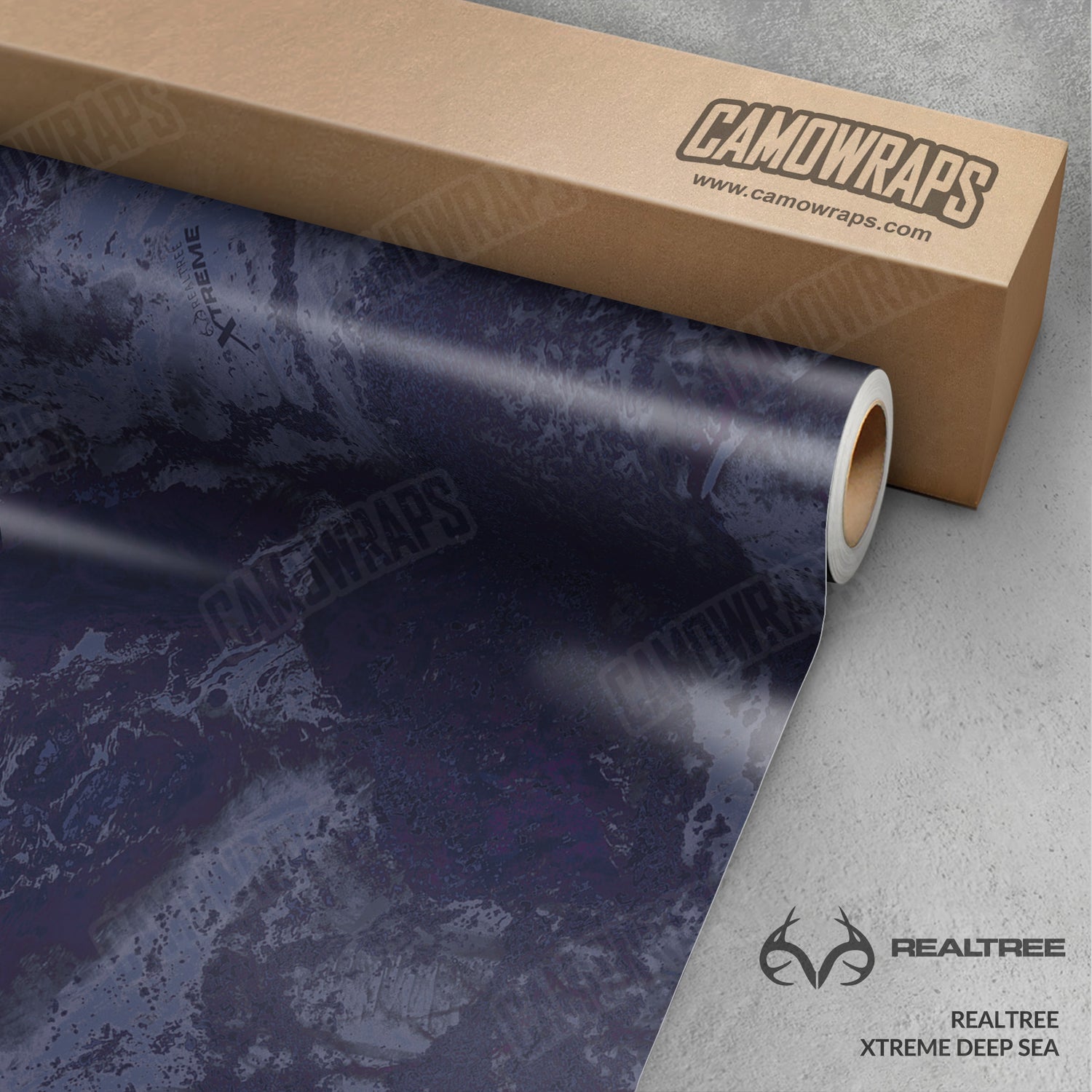 Realtree XTREME Deep Sea Camo Vinyl Wrap