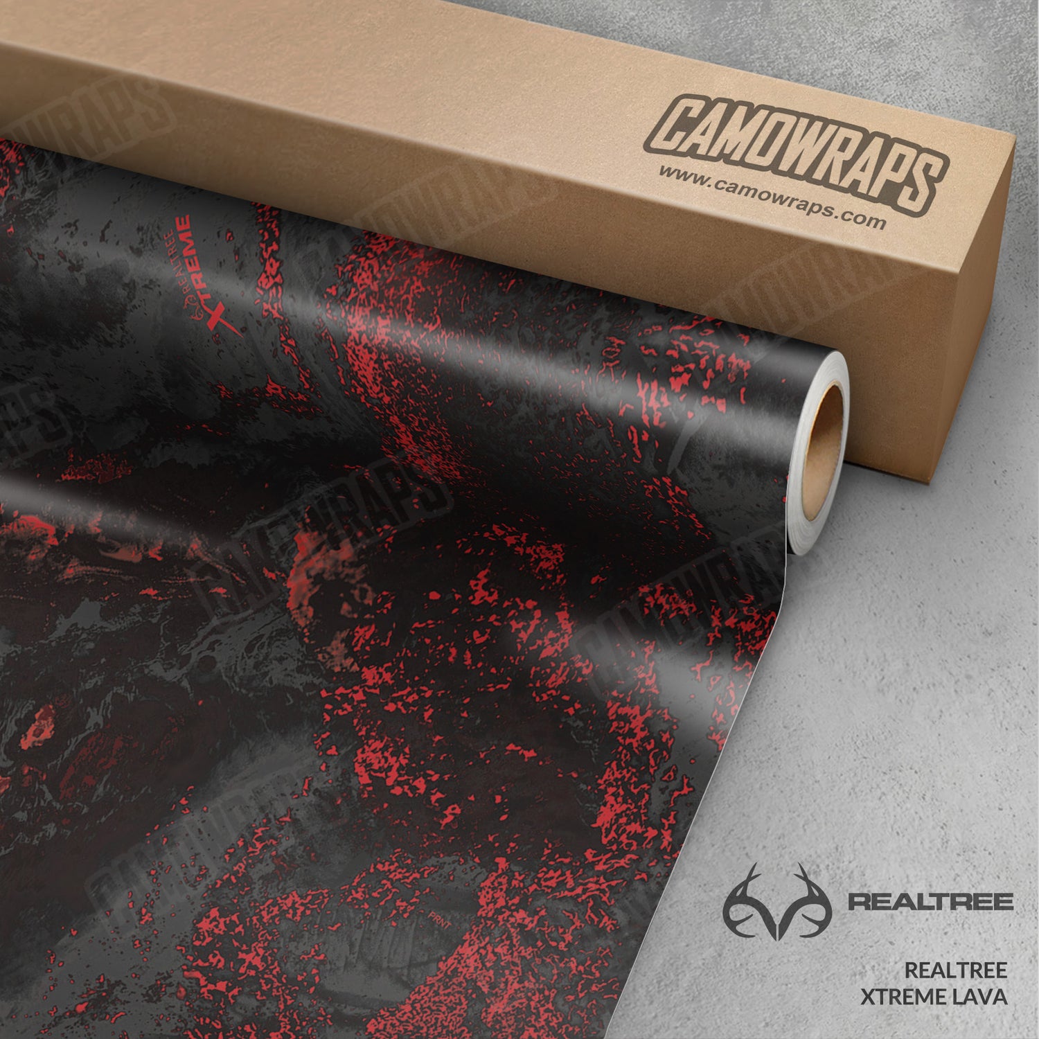 Realtree XTREME Lava Camo Vinyl Wrap