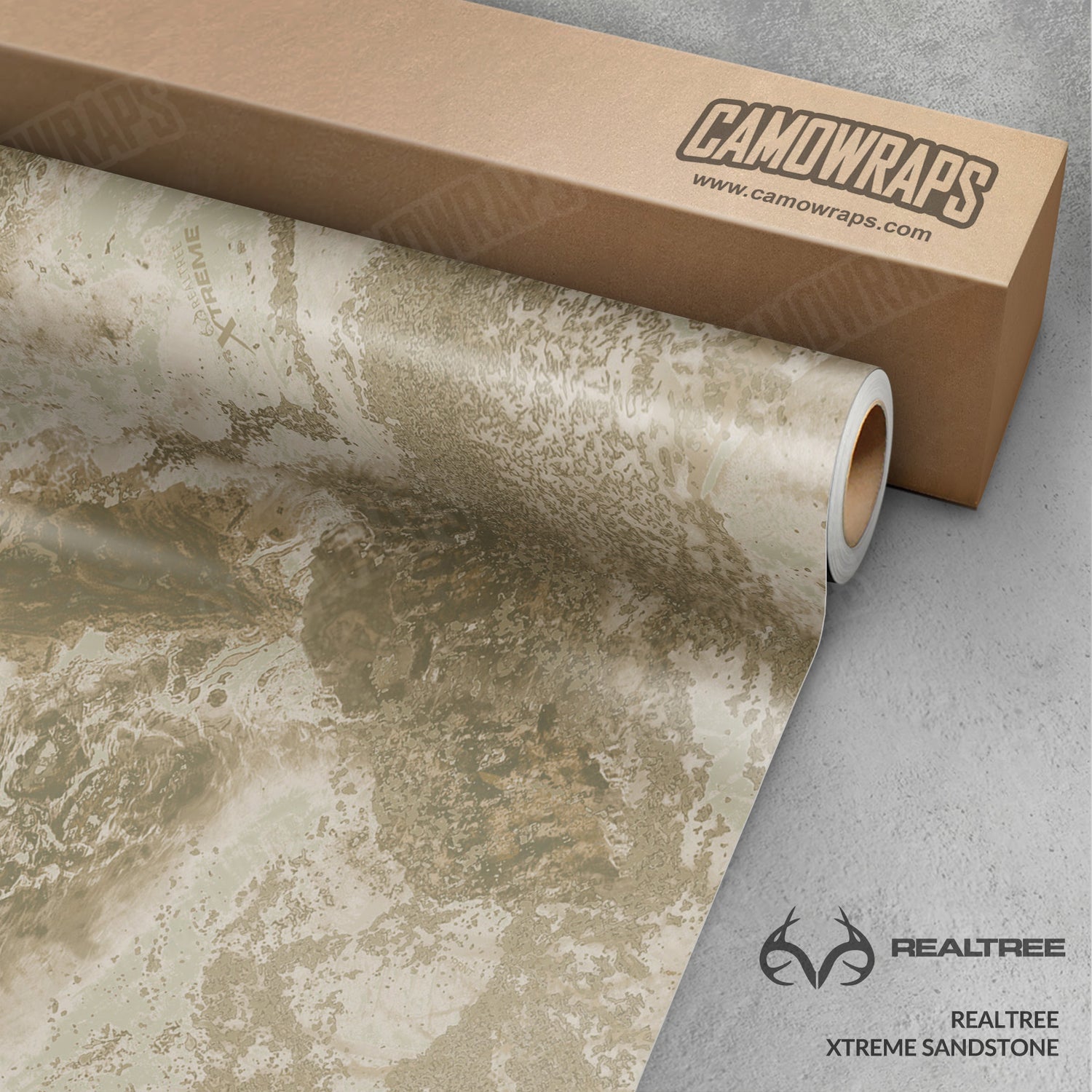 Realtree XTREME Sandstone Camo Vinyl Wrap