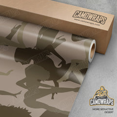 Silhouette More Seductive Desert Camo Vinyl Wrap