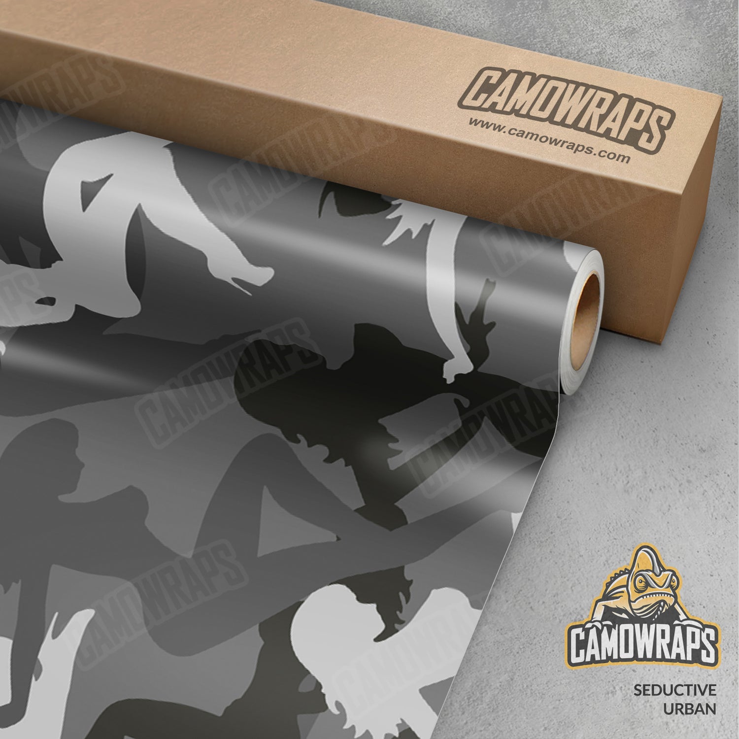 Silhouette Seductive Urban Camo Vinyl Wrap