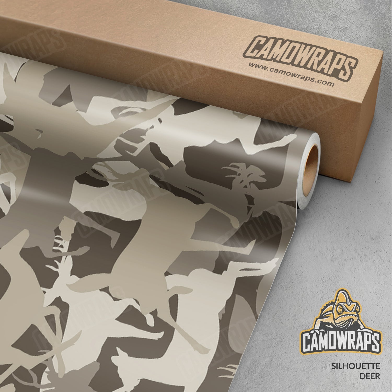 Silhouette Silhouette Deer Camo Vinyl Wrap