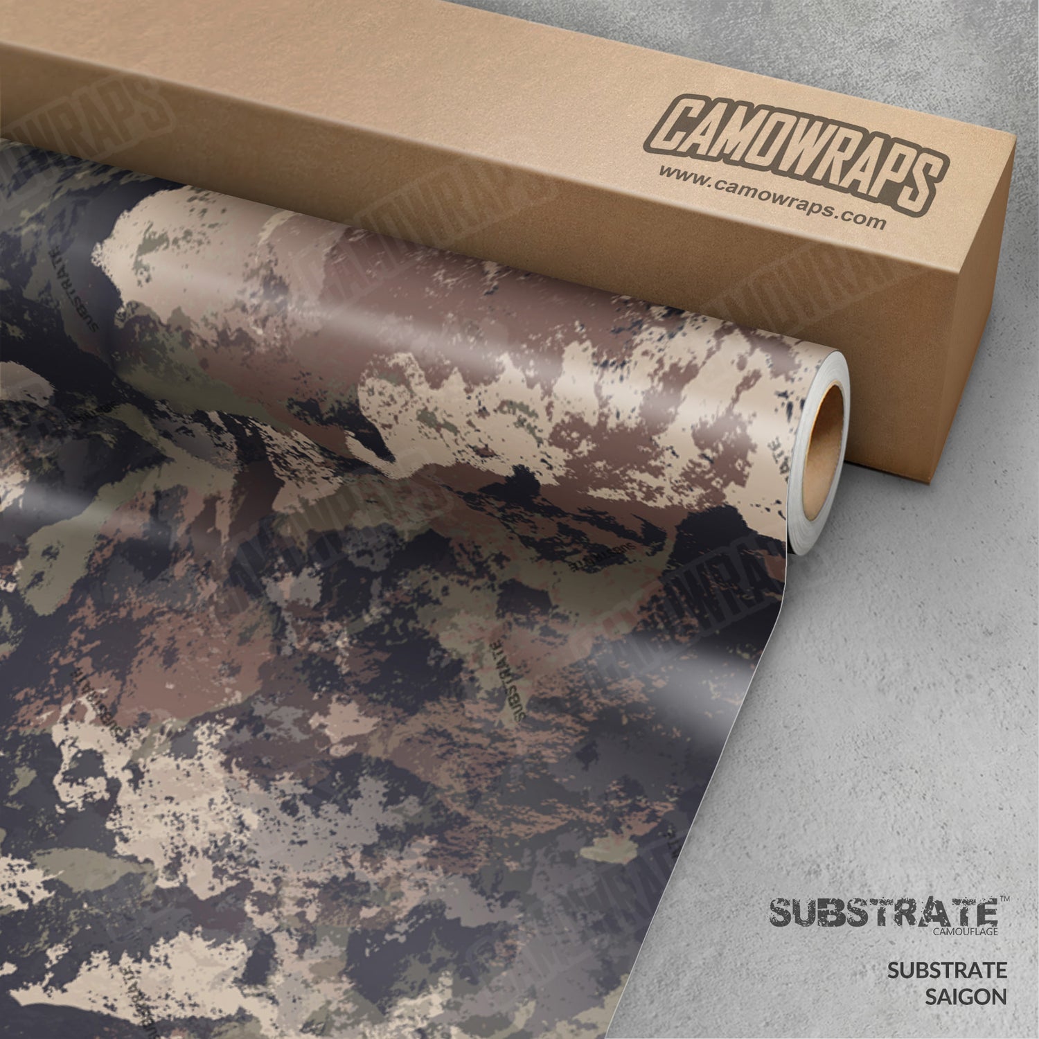 Substrate Saigon Camo Vinyl Wrap