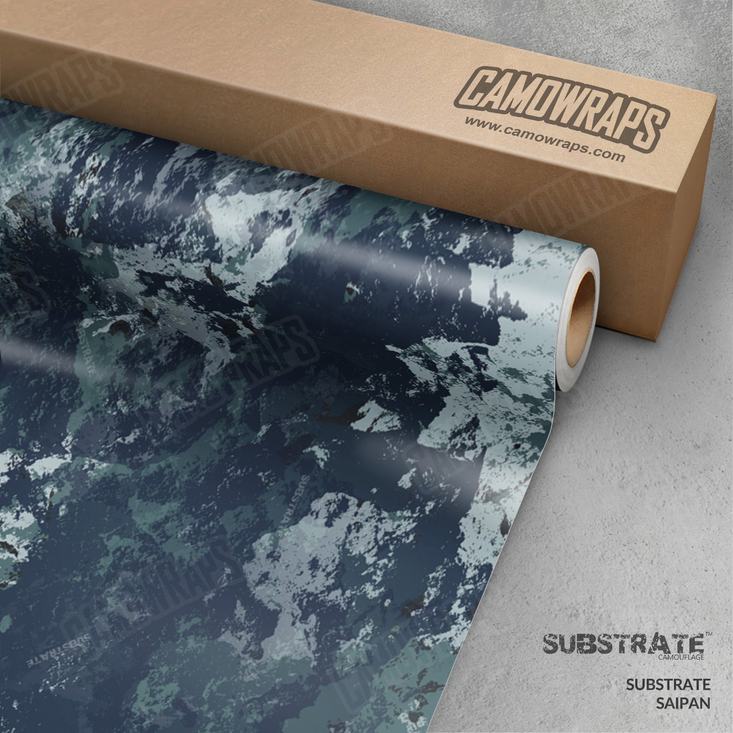 Substrate Saipan Camo Vinyl Wrap