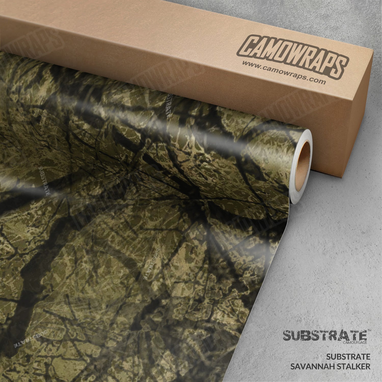 Substrate Savannah Stalker Camo Vinyl Wrap