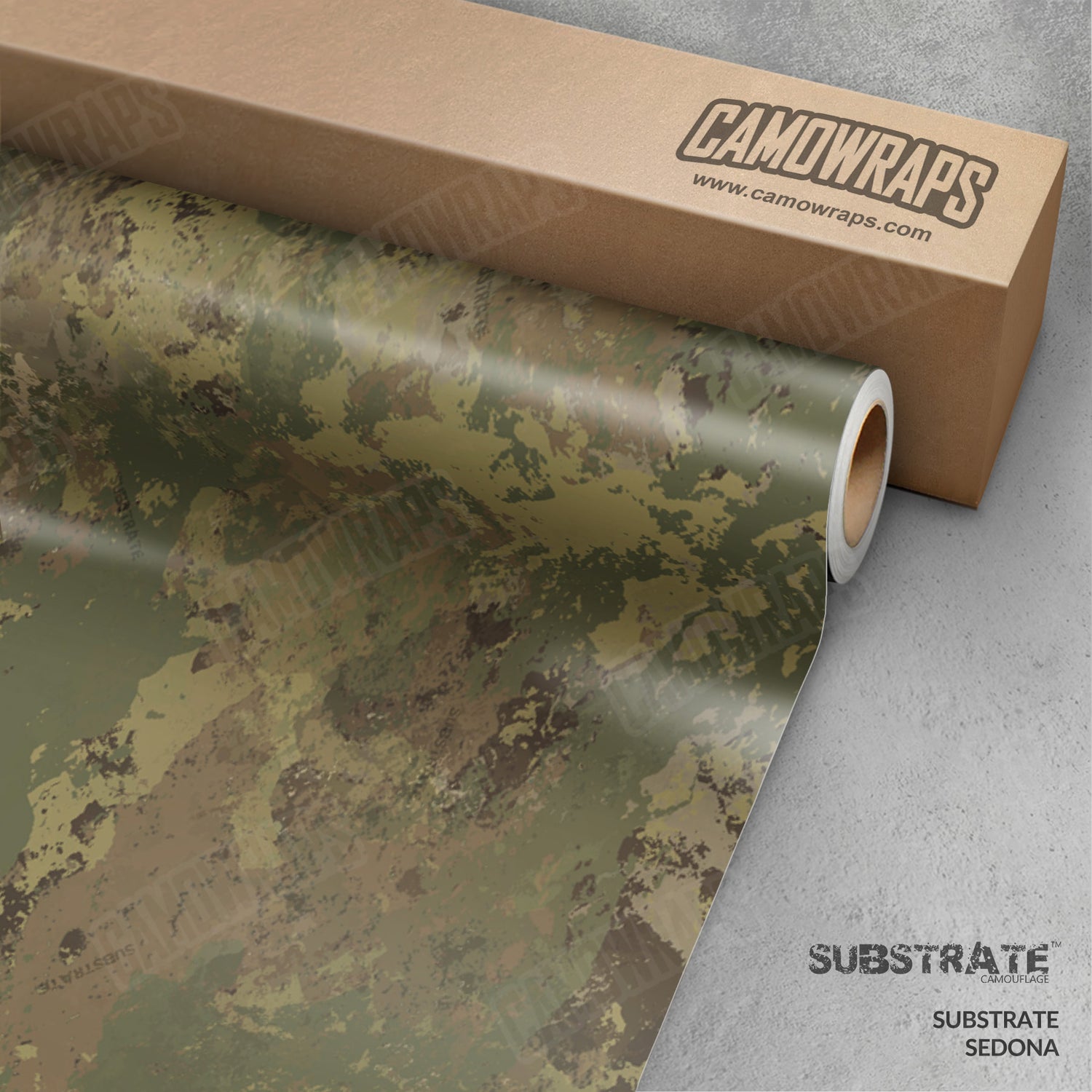 Substrate Sedona Camo Vinyl Wrap