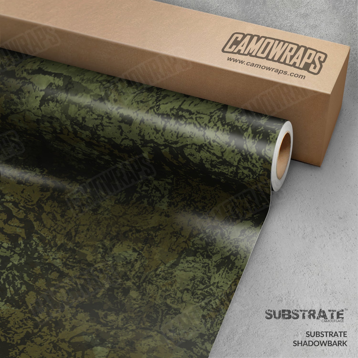 Substrate Shadowbark Camo Vinyl Wrap