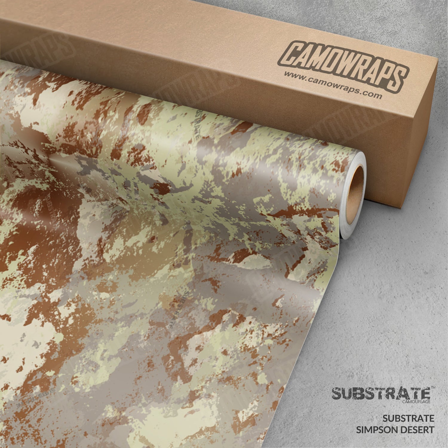 Substrate Simpson Desert Camo Vinyl Wrap