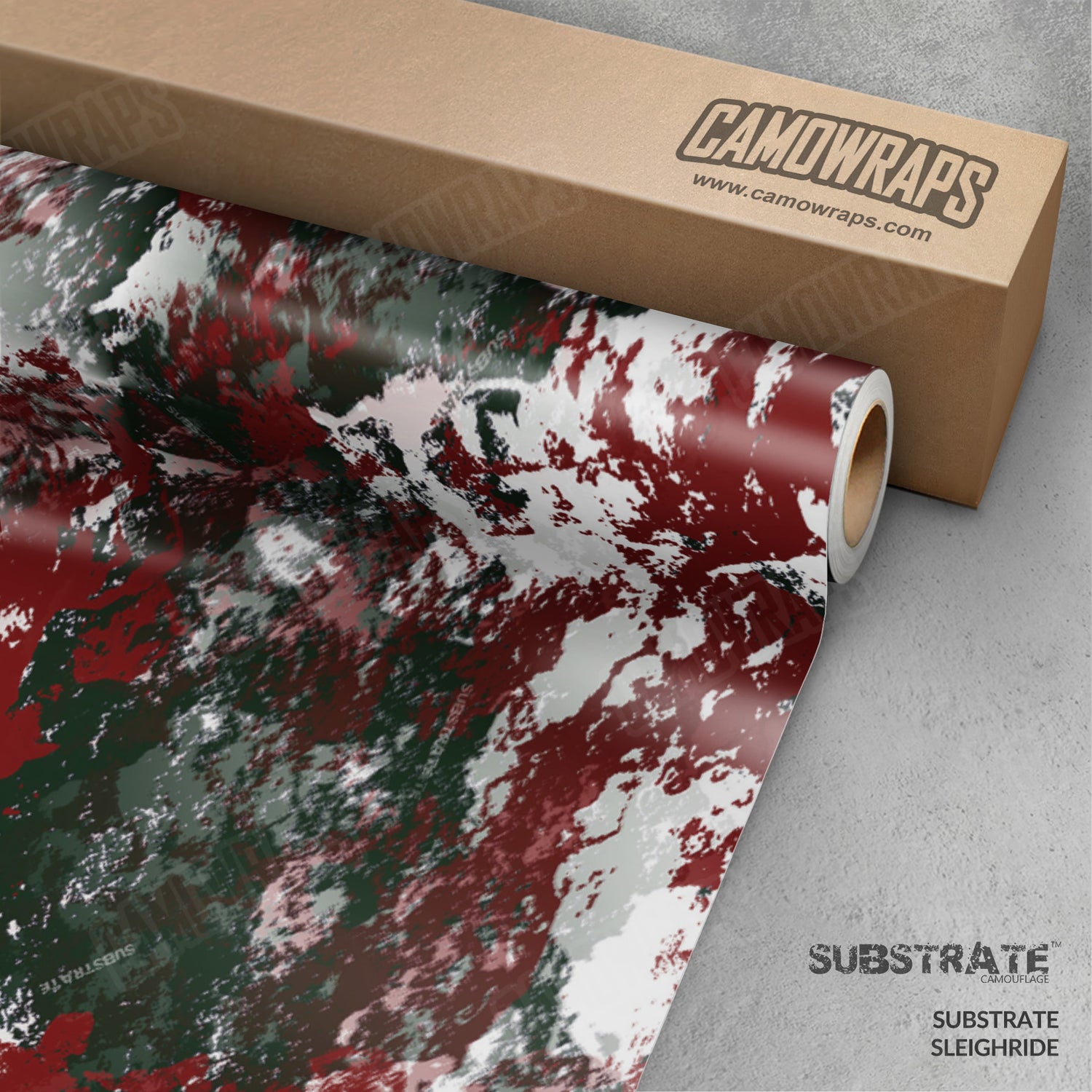 Substrate Sleighride Camo Vinyl Wrap