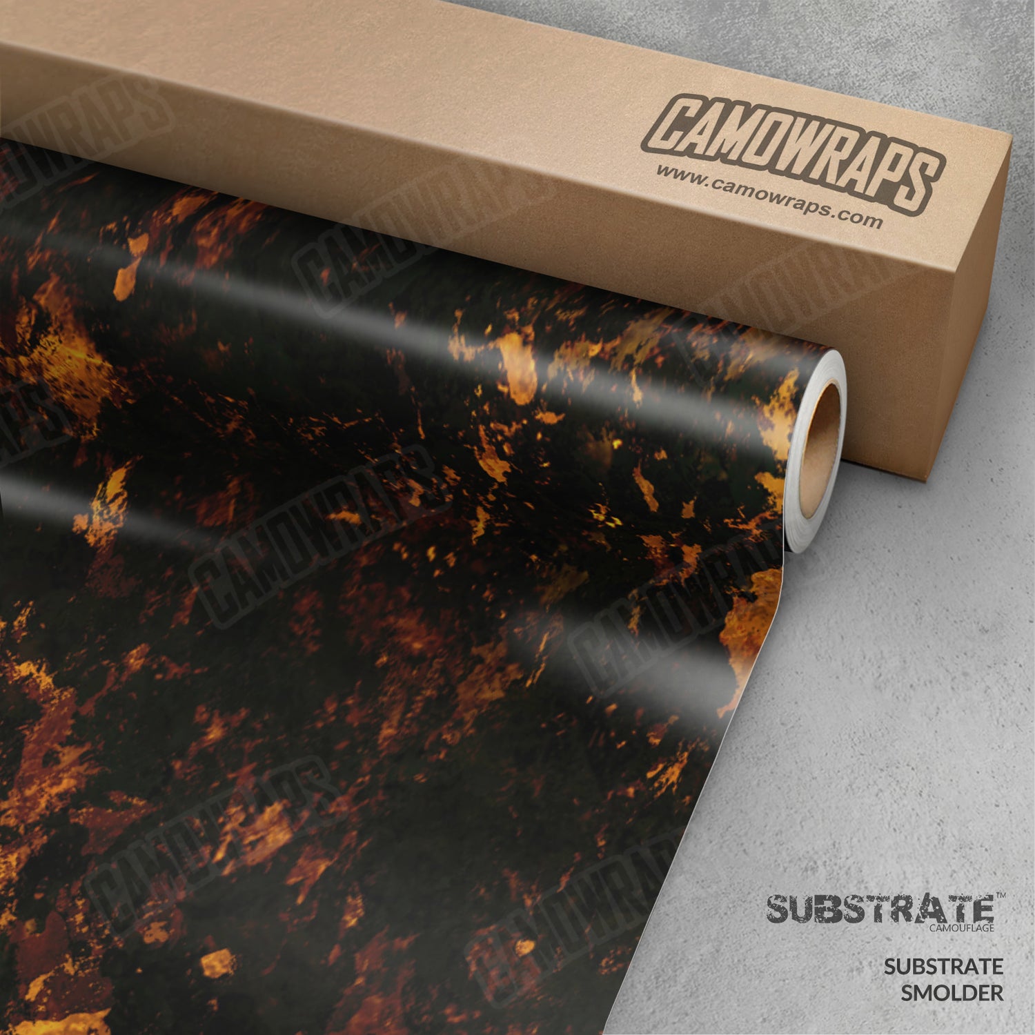 Substrate Smolder Camo Vinyl Wrap