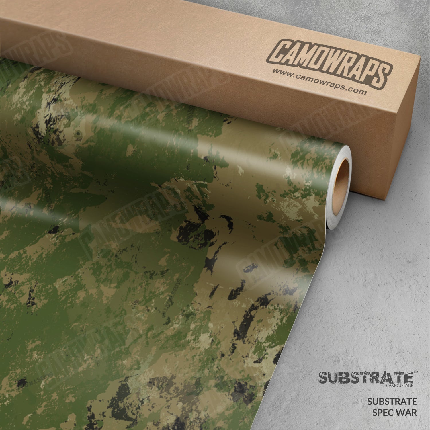 Substrate Spec War Camo Vinyl Wrap