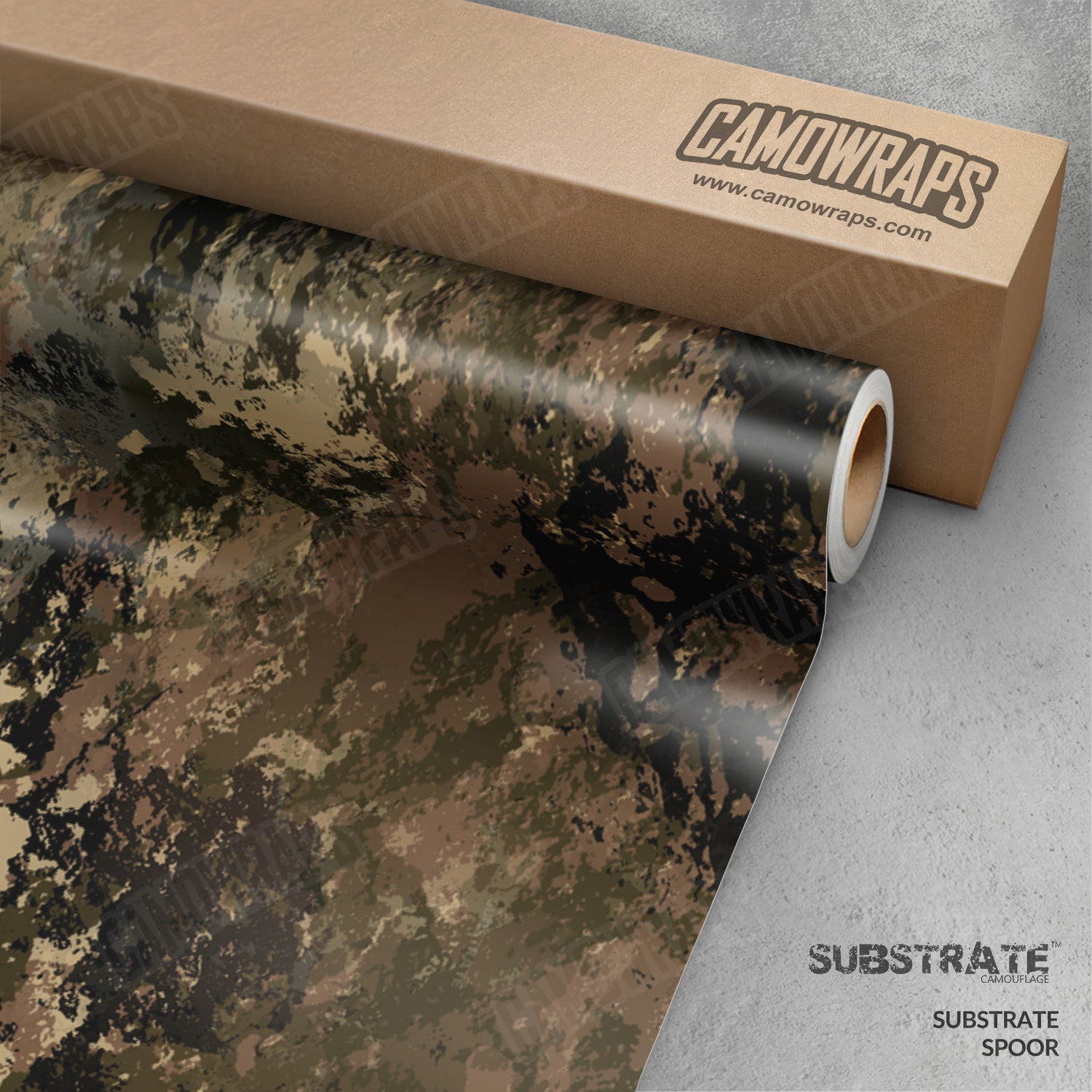 Substrate Spoor Camo Vinyl Wrap