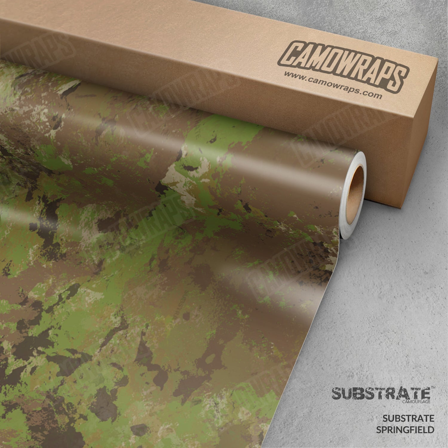 Substrate Springfield Camo Vinyl Wrap