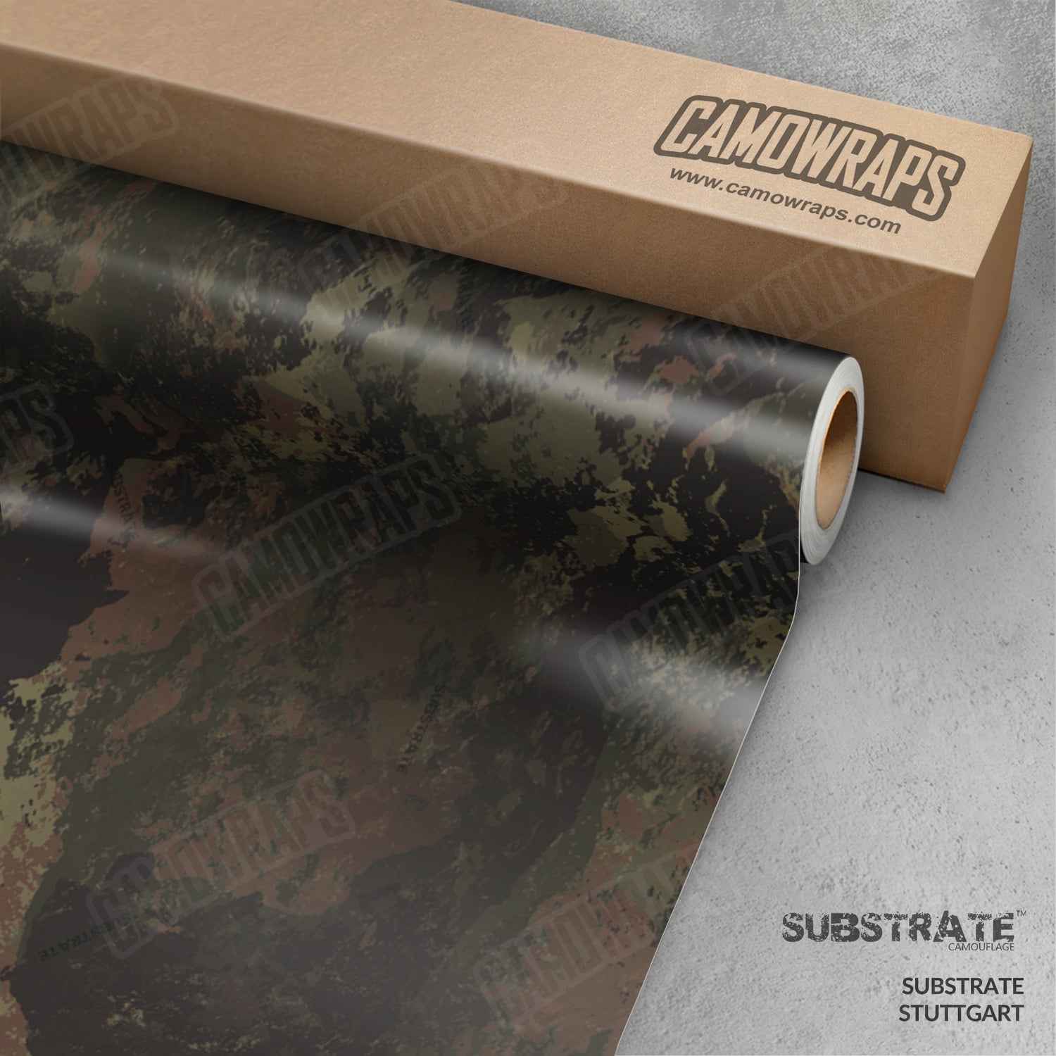 Substrate Stuttgart Camo Vinyl Wrap