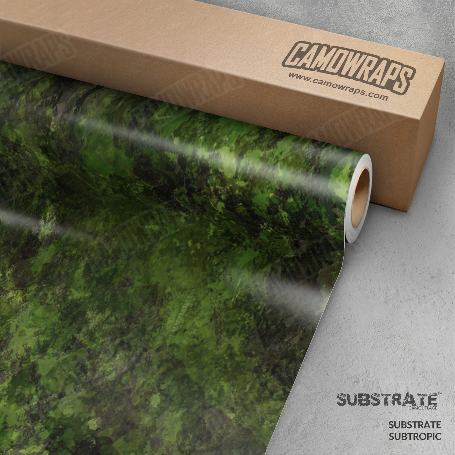 Substrate Subtropic Camo Vinyl Wrap