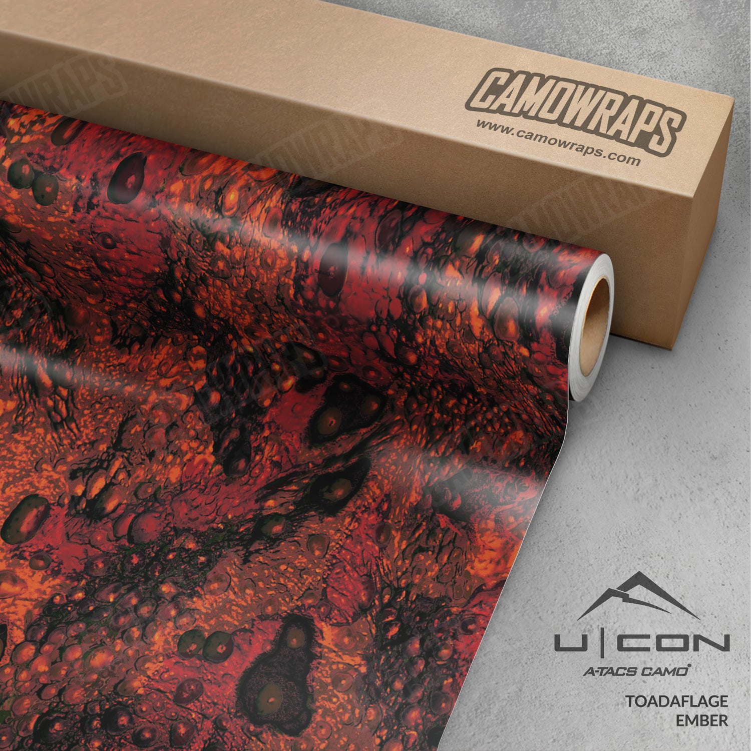 Toadaflage Ember Camo Vinyl Wrap