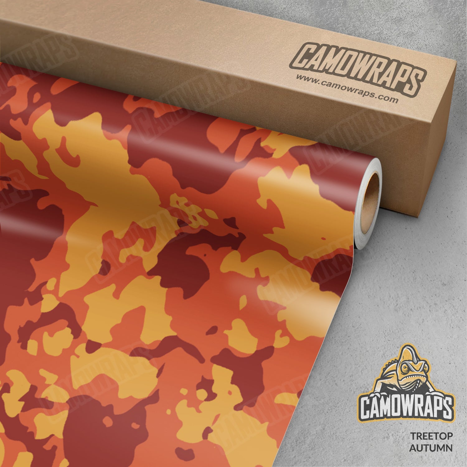 Treetop Autumn Camo Vinyl Wrap