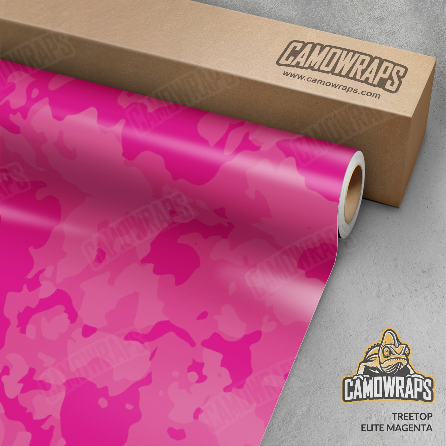 Treetop Elite Magenta Camo Vinyl Wrap