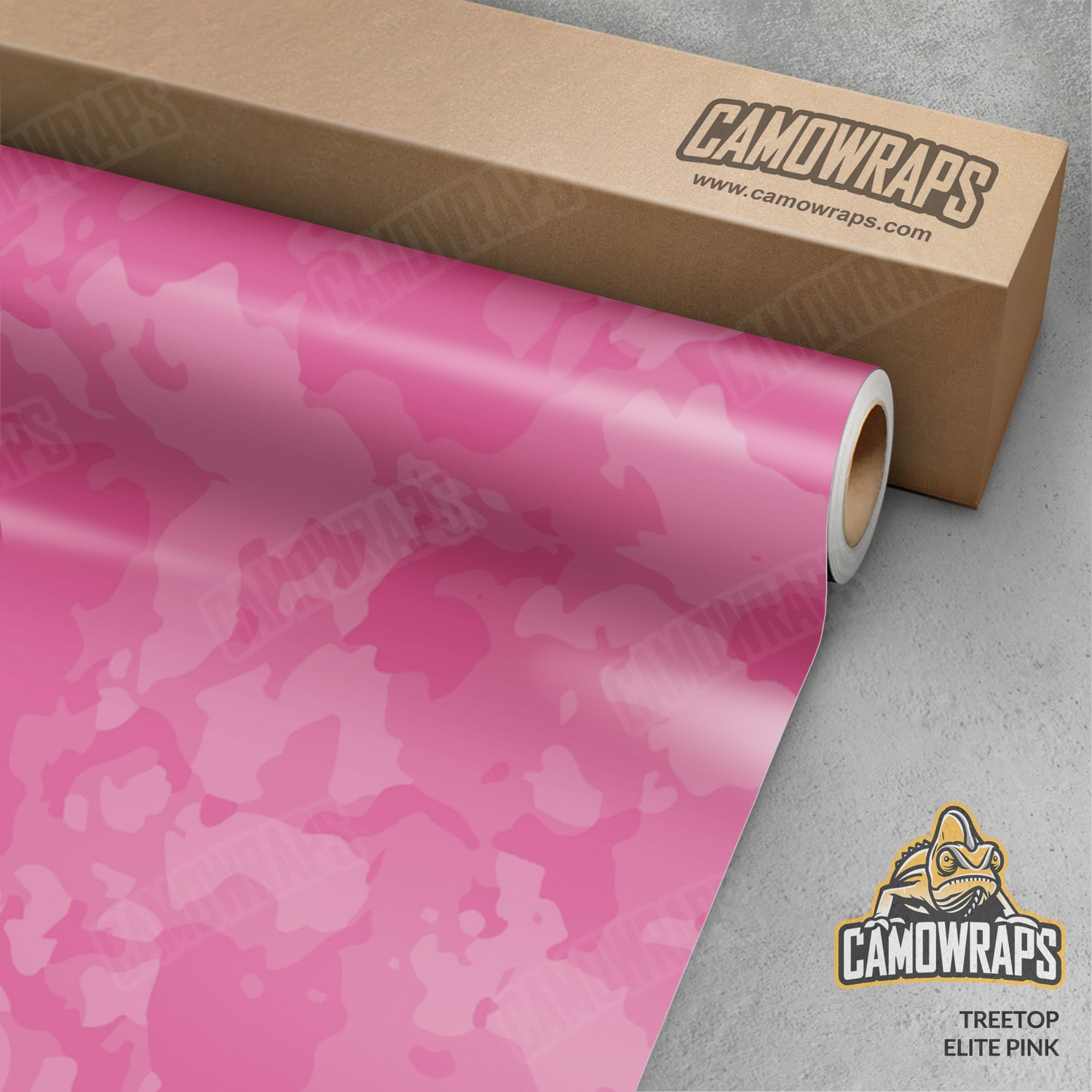 Treetop Elite Pink Camo Vinyl Wrap