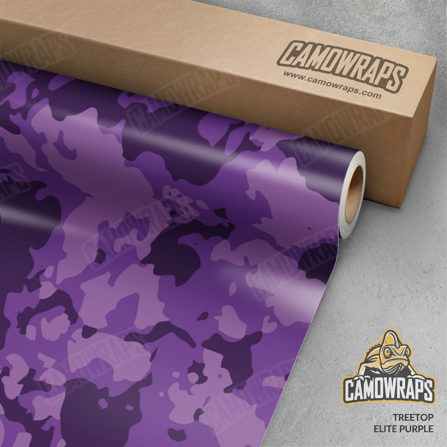 Treetop Elite Purple Camo Vinyl Wrap