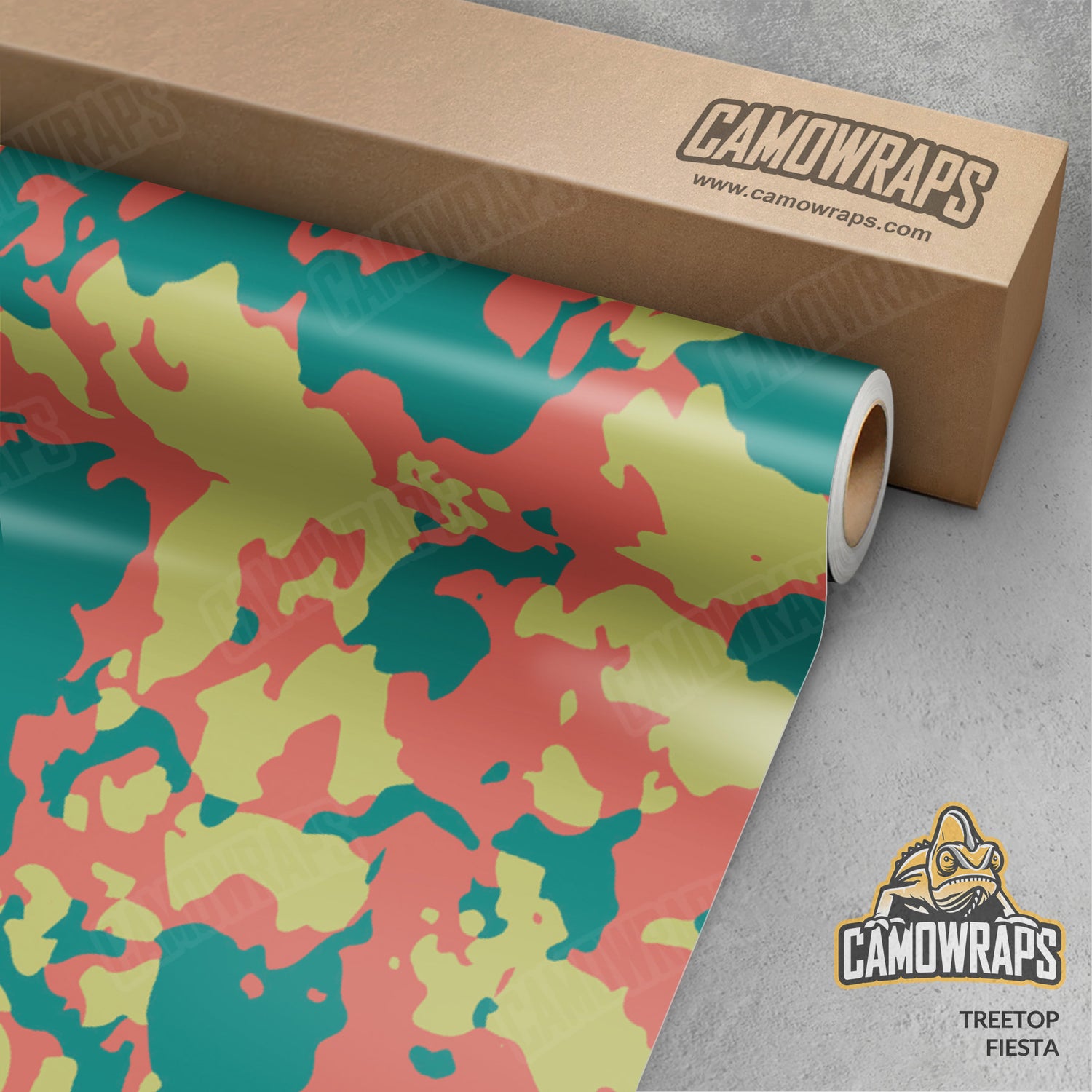 Treetop Fiesta Camo Vinyl Wrap