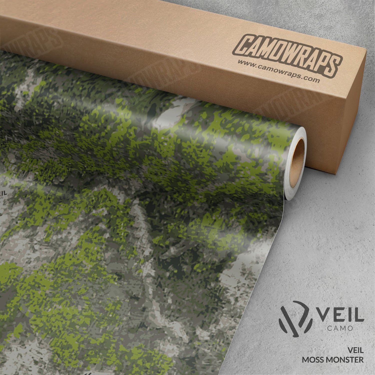 Veil Moss Monster Camo Vinyl Wrap