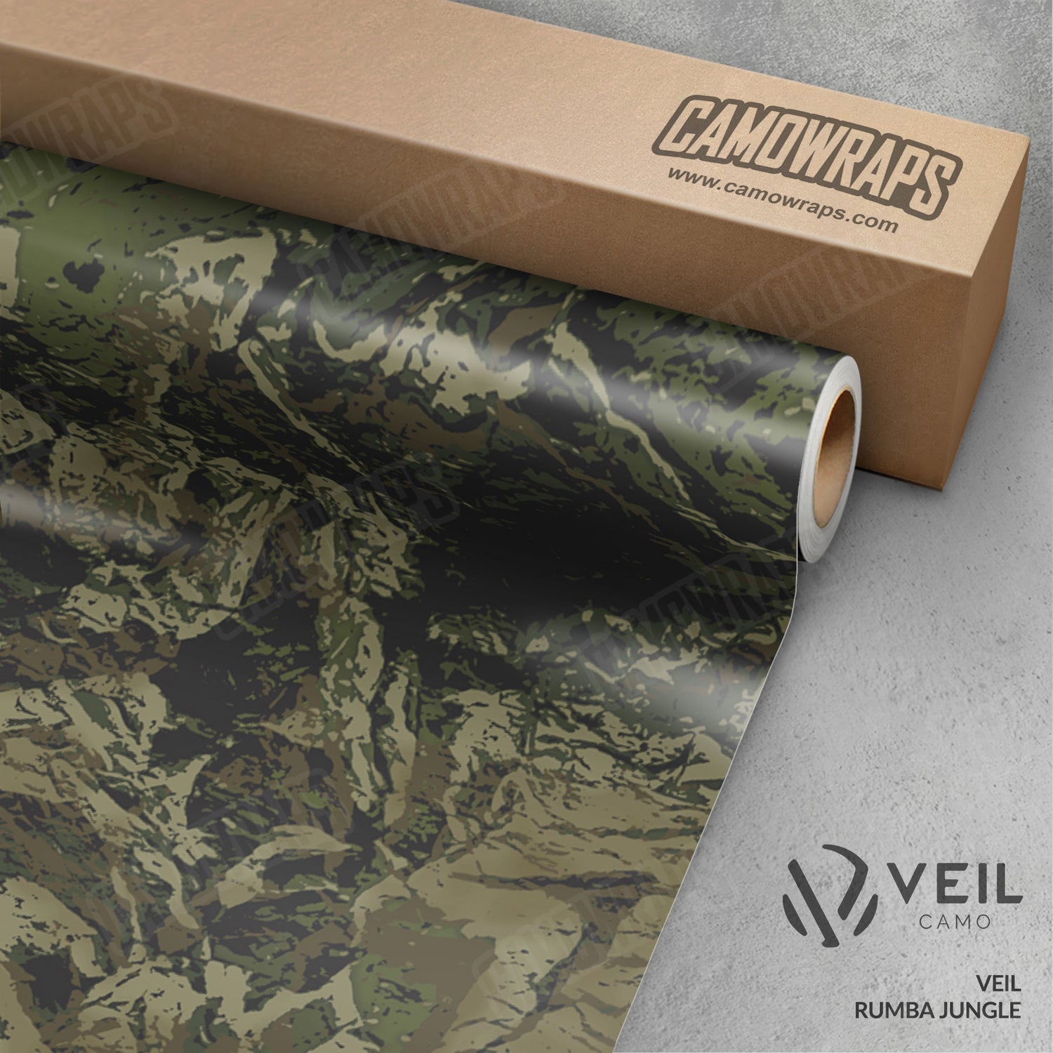 Veil Rumba Jungle Camo Vinyl Wrap