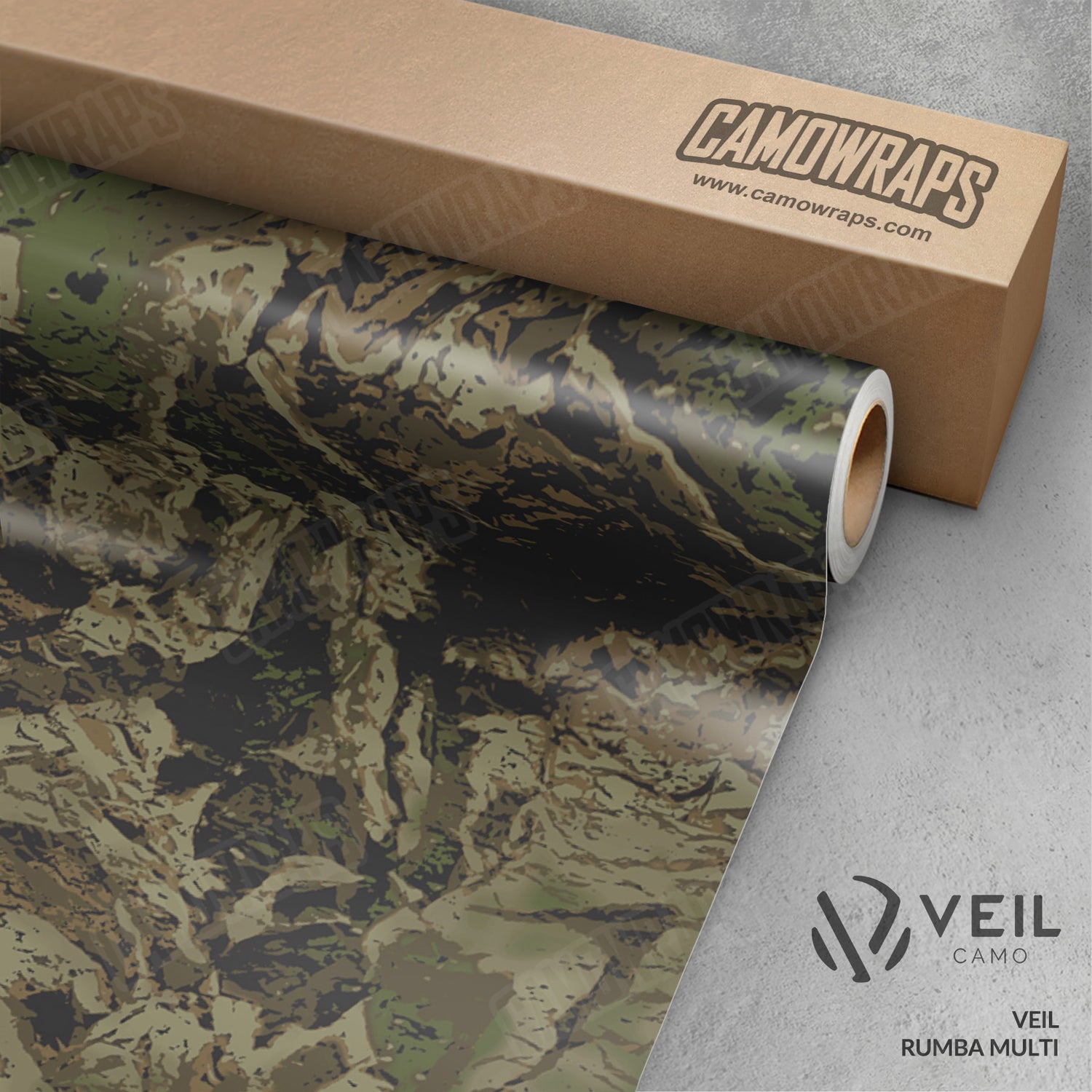 Veil Rumba Multi Camo Vinyl Wrap