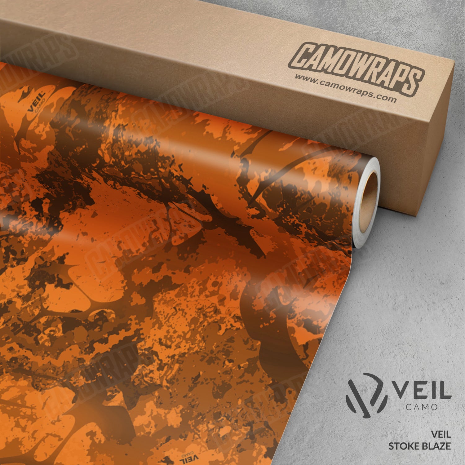 Veil Stoke Blaze Camo Vinyl Wrap