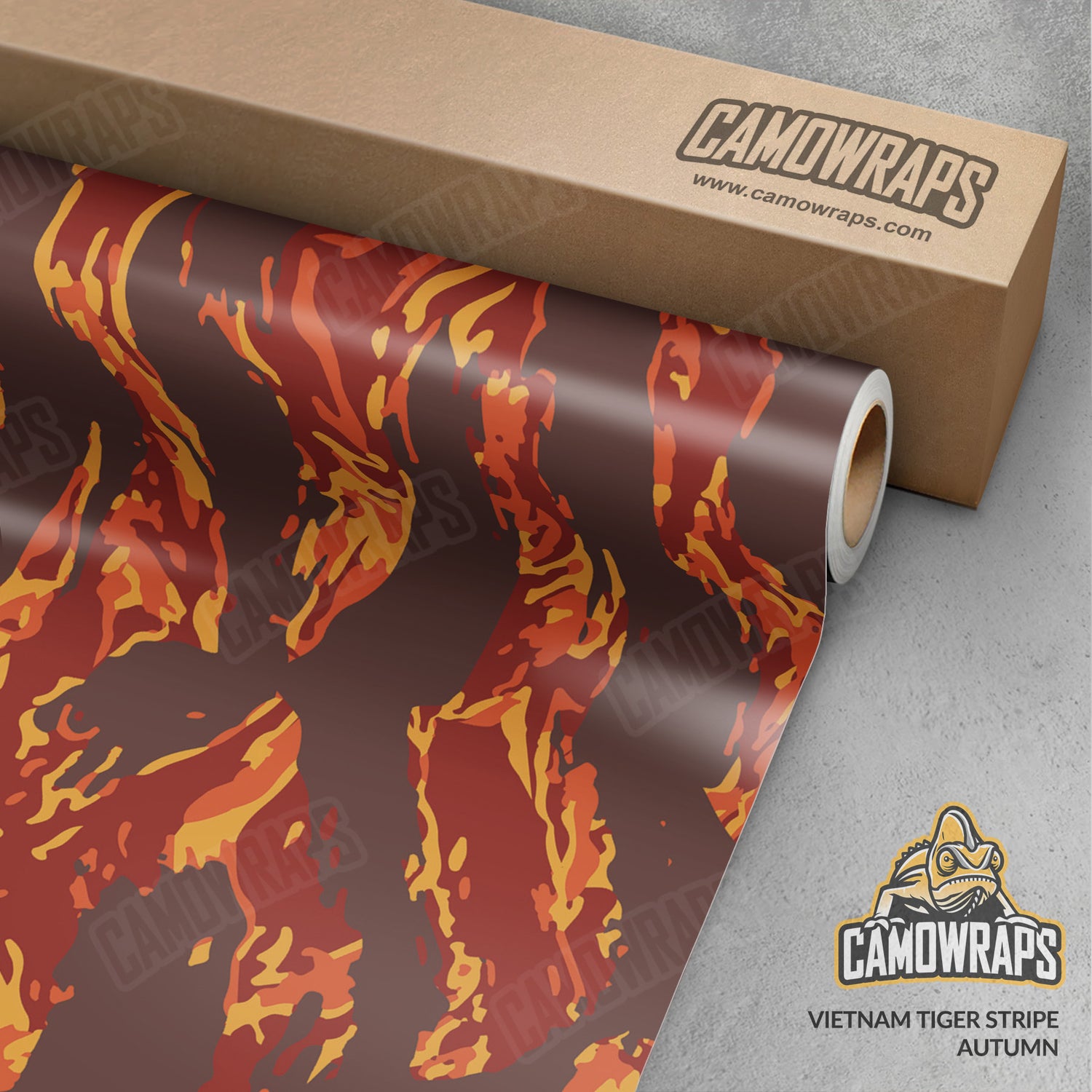 Vietnam Tiger Stripe Autumn Camo Vinyl Wrap