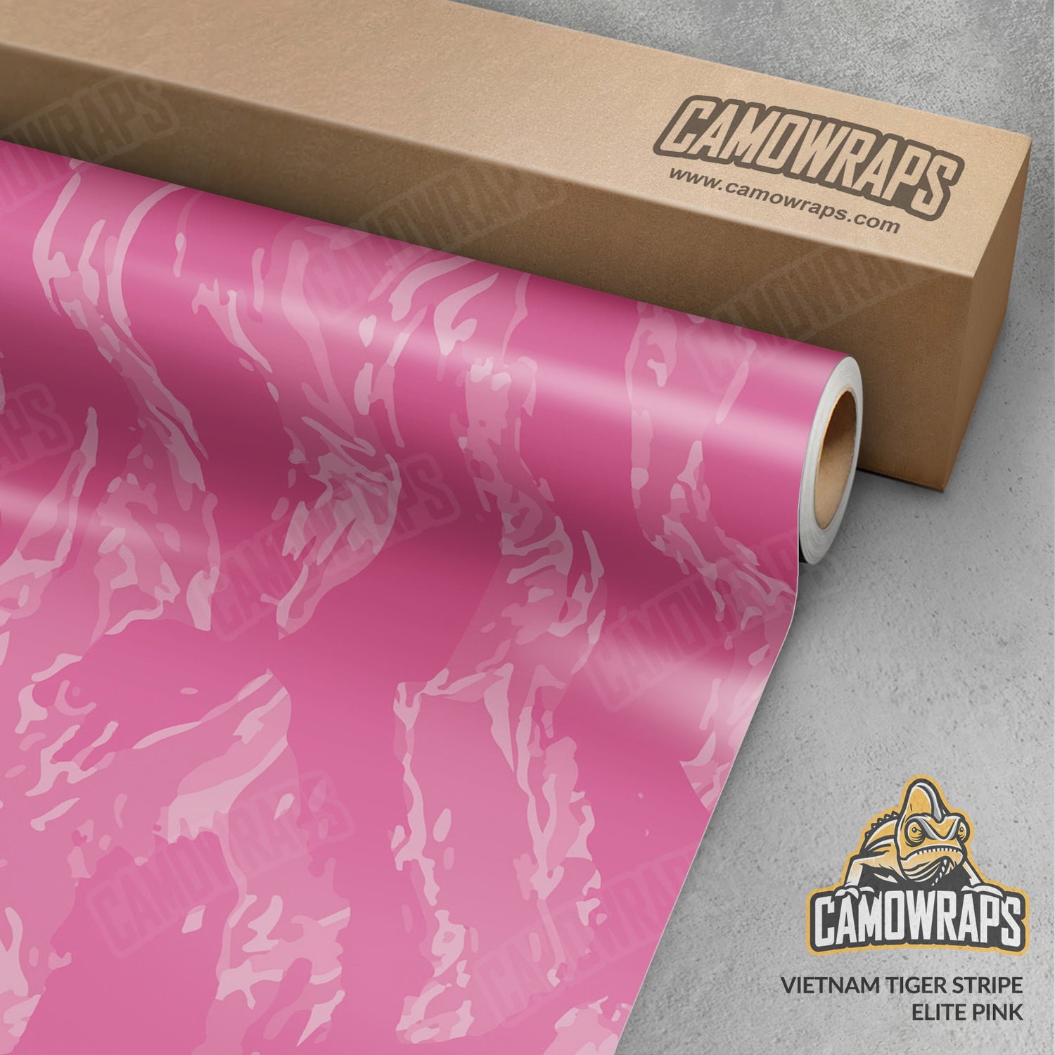 Vietnam Tiger Stripe Elite Pink Camo Vinyl Wrap