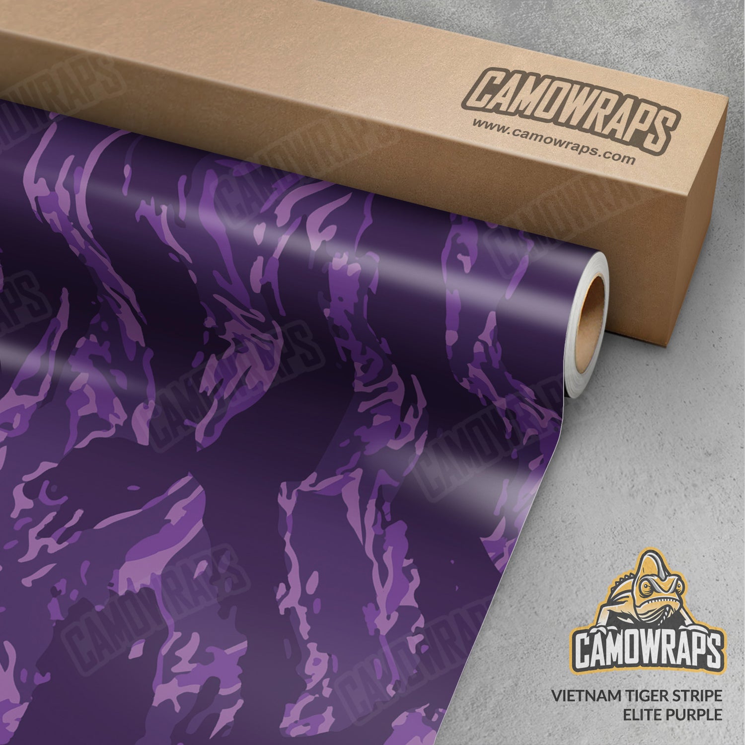 Vietnam Tiger Stripe Elite Purple Camo Vinyl Wrap