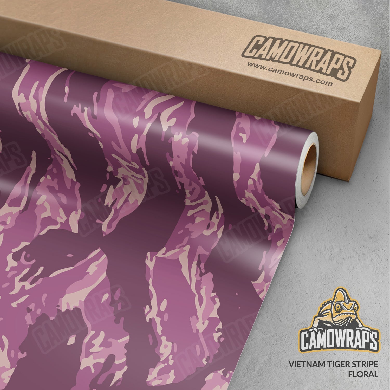 Vietnam Tiger Stripe Floral Camo Vinyl Wrap